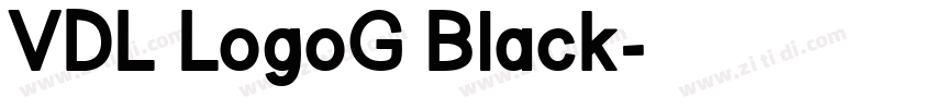 VDL LogoG Black字体转换 VDL LogoG Black字体转换